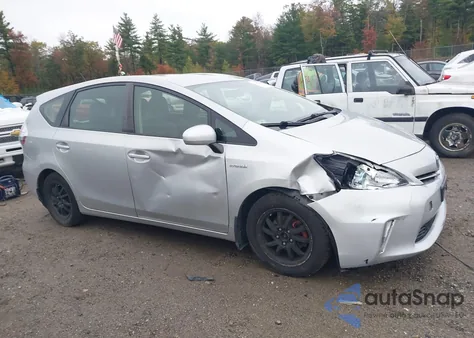 2012 Toyota Prius V Two z USA, uszkodzony, nr VIN JTDZN3EU9C3137026